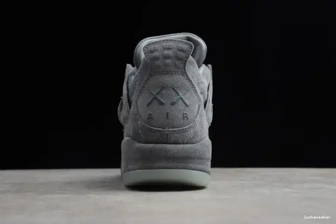 Rep LUCY Jordan x Grey KAWS Air Cool 4 930155-003 0530